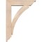 Ekena Millwork Thorton Traditional Smooth Bracket w/ Offset Brace, Douglas Fir, 5 1/2"W x 20"D x 28"H BKT0604X20X28THR01SDF - alternate 4